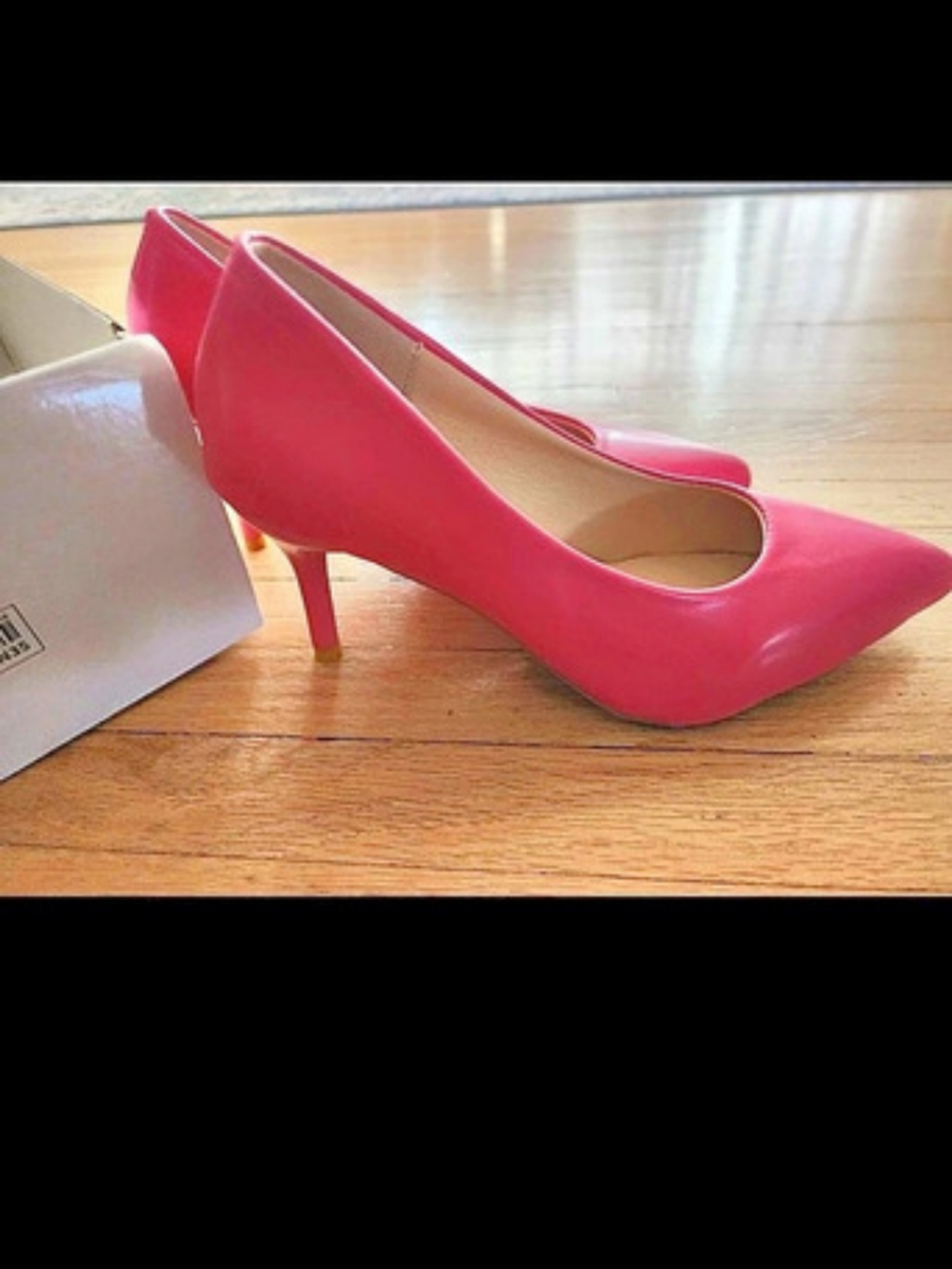 Pink Pointed-Toe Heels New In Box - Picture 4 of 4